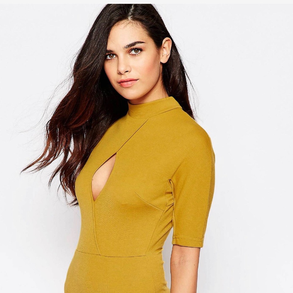 New mustard dress